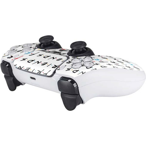 Warner Bros FRIENDS Pattern PS5 Controller Skin